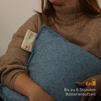 Pleafs Heizkissen Nomad 45x45cm Shadow Blue, 1 Stk